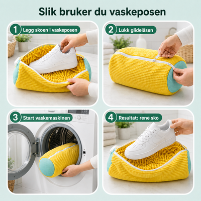 FreshKicks™ — Vaskepose for sko
